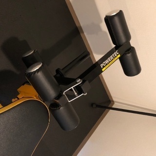 POWER TEC(パワーテック) マルチシステム　状態-綺麗 IVANKO 20kgラバープレート無料おまけ付きの画像