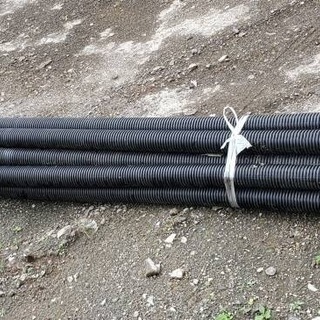  1 排水パイプ 暗渠パイプ 4m 10本まとめ 内径6cm 工...