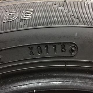 DUNLOP ENASAVE EC204 175/60R15 15インチ 夏タイヤ 4本 2018年製 バリ溝 キューブ ノート マーチ等 (VTE216) クレジットカード QR決済可能