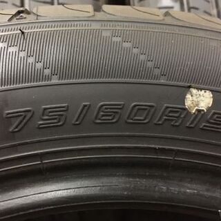 DUNLOP ENASAVE EC204 175/60R15 15インチ 夏タイヤ 4本 2018年製 バリ溝 キューブ ノート マーチ等 (VTE216) クレジットカード QR決済可能