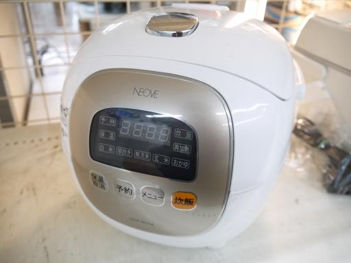 NEOVE電子炊飯ジャーのご紹介！安心の6ヶ月保証つき【トレジャーファクトリー入間店家電紹介】