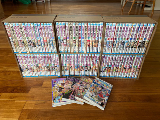 9,999円ワンピース漫画セット！！1巻から91巻。