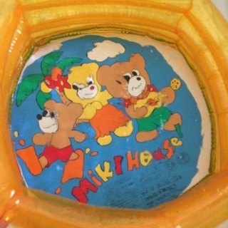 MIKI HOUSE 幼児用ビニールプールの画像