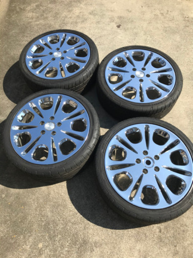 【値下げ❗️価格応談可❗️】アルミホイール　18インチ　PIAA メッキ