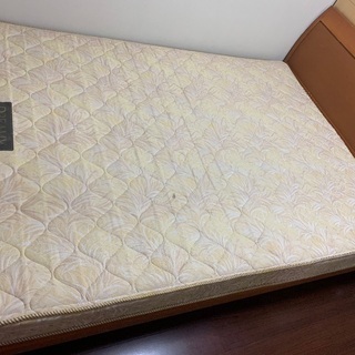【中古】ダブルベッド差し上げます