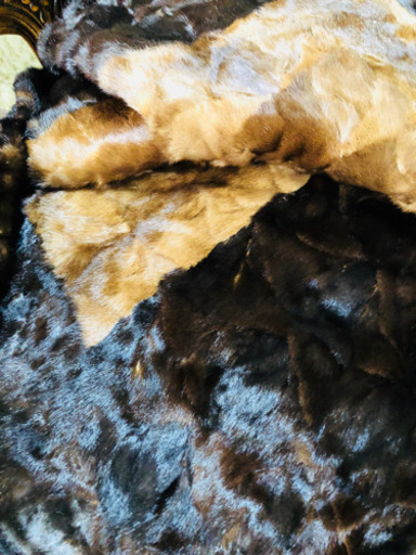 ミンク100%のラグ✨