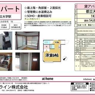 🏢事務所・倉庫のみ⭕️仲介手数料無料！⭕️管理費に水道代込み！🌺...