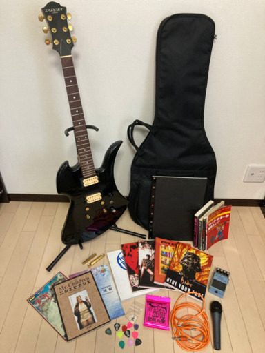 TERGET by FERNANDES エレキギターと写真の物全部セット