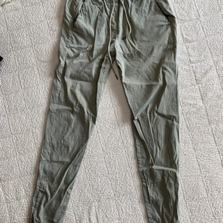 theory[値下げ]イージーパンツ　カーキ