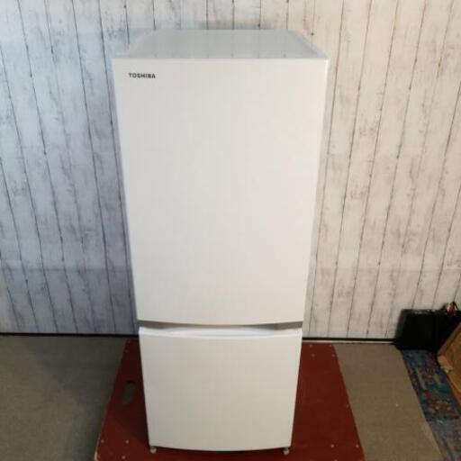 高年式 2018年製‼️TOSHIBA２ドア冷蔵庫153L美品 GR-M15BS