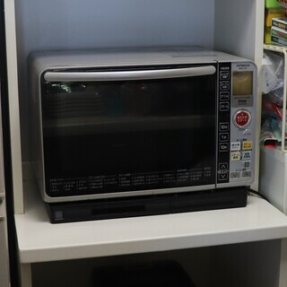 ニトリ　キッチン収納（レンジボード、レンジ台）　幅60cm　ホワ...