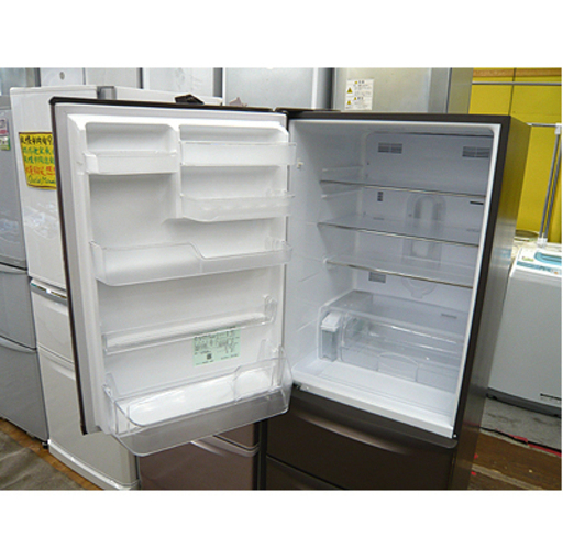 札幌【大型冷蔵庫 315L 2018年製 パナソニック】自動製氷 ECONAVI NR-C32HML-T形 シルキーブラウン Pana