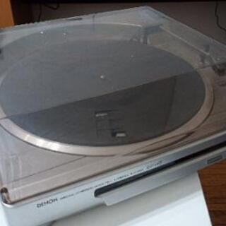 無料　レコードプレーヤー　DENON DP26F　動作未確認
