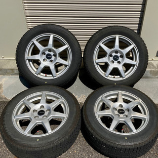 VWポロ ホイール付きスタッドレスタイヤ 185 60 R15