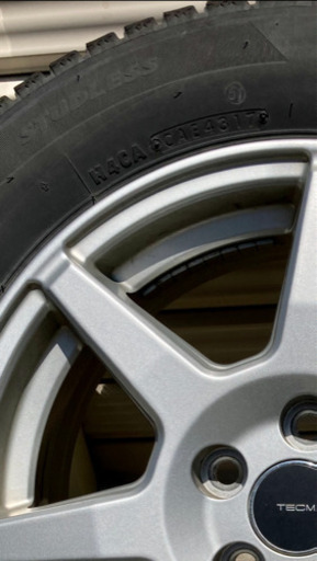 VWポロ ホイール付きスタッドレスタイヤ  185 60 R15