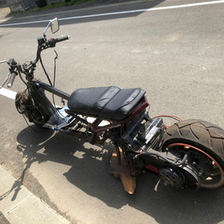ズーマーカスタム（未完成）250cc 125登録　スカブエンジンの画像