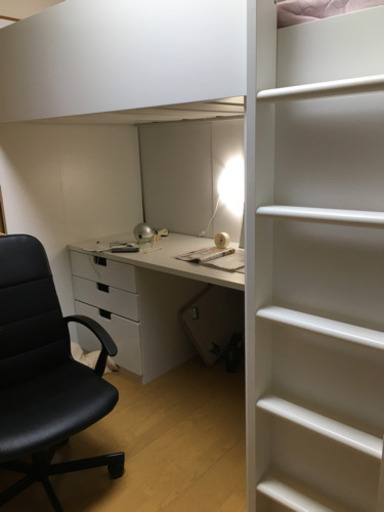 IKEA 子供ロフトベッド、机