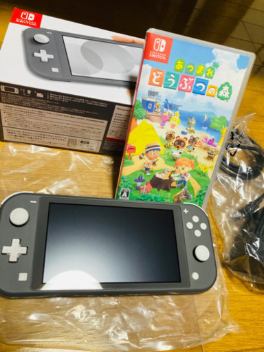 Nintendo Switch あつ森セット グレー