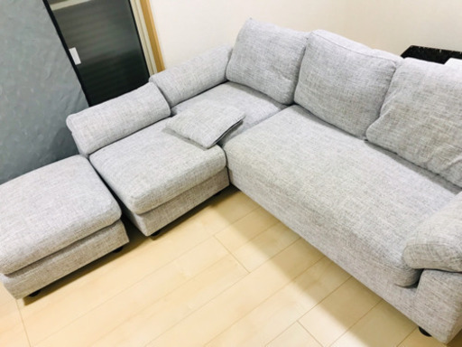 取引中 カウチソファ