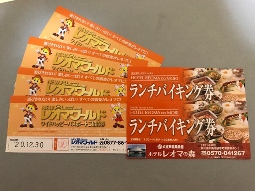 レオマワールド チケット