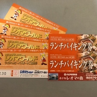 レオマワールド チケット