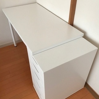 Amazon.co.jp: IKEA Linnmon/Adils オフィスデスク ホワイト