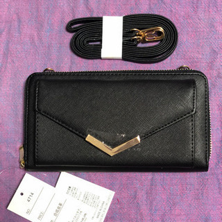 値下げ！新品 未使用 お財布ショルダーバッグ 