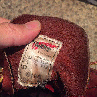 レッドウィング アイリッシュセッター ブーツの画像