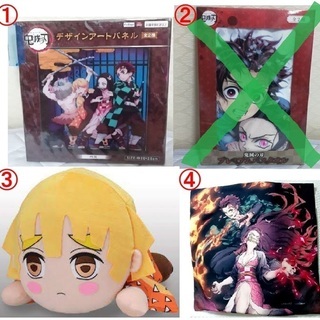 鬼滅の刃 セット（アートパネル、寝ぞベリぬいぐるみ、枕カバー）