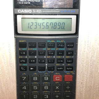 【無料】カシオ 関数電卓 fx-912s
