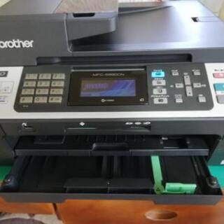 【ジャンク扱い】複合機　ブラザーBROTHER　MFC-5890CN
