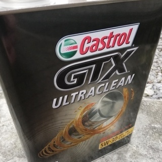 新品未開封　部分合成油　 カストロール GTX Ultraclean　5W-30　SN　4輪車用ガソリンエンジン専用 エンジンオイルの画像