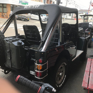 三菱　ジープ　プッシュバー