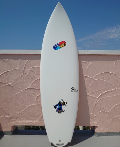 Placebo/プラセボ タブレット6.0 サーフボード フィン、ケース、未使用パッチ付