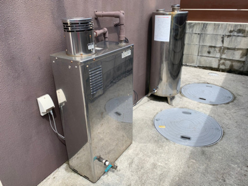 石油ボイラー&石油タンク100ℓ