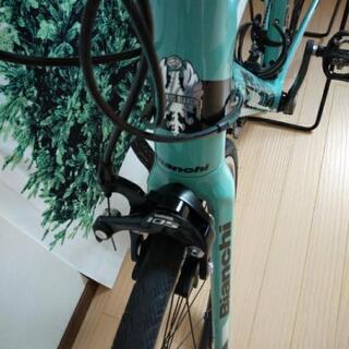♦美品♦ロードバイク■ほとんど乗らない■Bianchi■ビアンキ■sempre-pro■2018モデル■カーボン■の画像