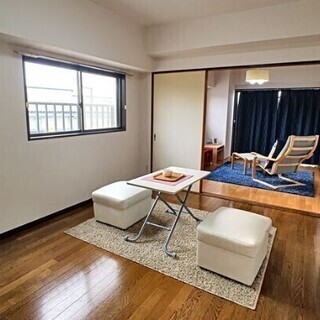 【初期費用3万円部屋】博多区東平尾の２DK、飛行機がずっと見れま...