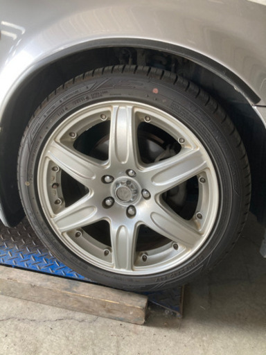 215/45R17 ファルケンFK510 4月末装着 バリ溝