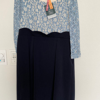 マタニティー　パーティドレスの画像