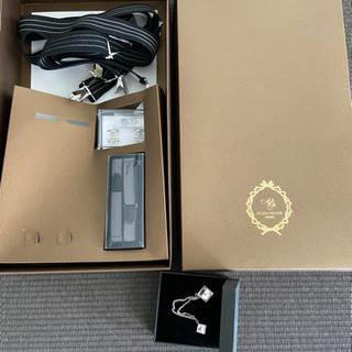 ウェディング新郎　シャツ、サスペンダー、カフスボタンセットの画像