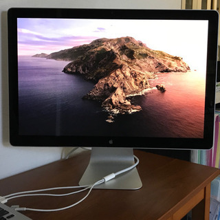 【週末限定値下げ】apple LED cinema displa...