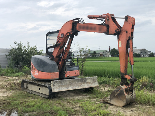 ユンボ 日立建機 油圧ショベル ZX55UR-2 4093.3h