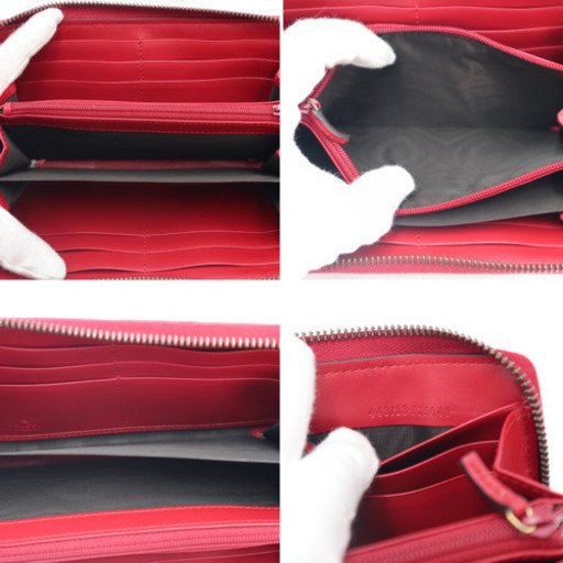 《GUCCI/GGマーモント ジップアラウンドウォレット》Sランク 箱 未使用品