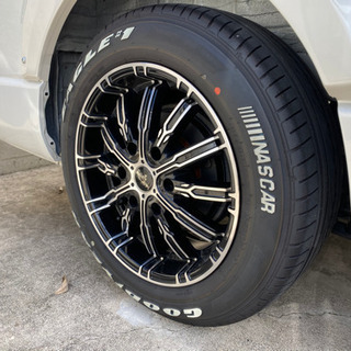 17インチ タイヤ8分山 オーバーフェンダーおまけの画像