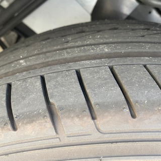 17インチ タイヤ8分山 オーバーフェンダーおまけの画像