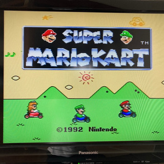 スーパーファミコン　ソフト付き　動作確認済みの画像