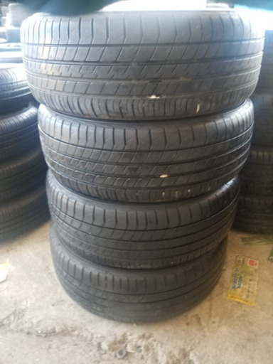 ?195/50/16. Dunlop バリ山、スズキ純正ホイール付きノーマルタイヤ、⭐️取り付け無料⭐️