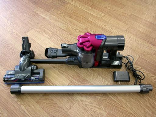 ダイソン サイクロン式 コードレスクリーナー 掃除機 DC35 モーターヘッド ピンク dyson ☆ PayPay(ペイペイ)決済可