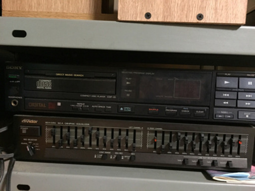 イコライザー、CD再生機
