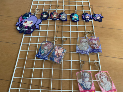 バンドリ　ラバーストラップ等